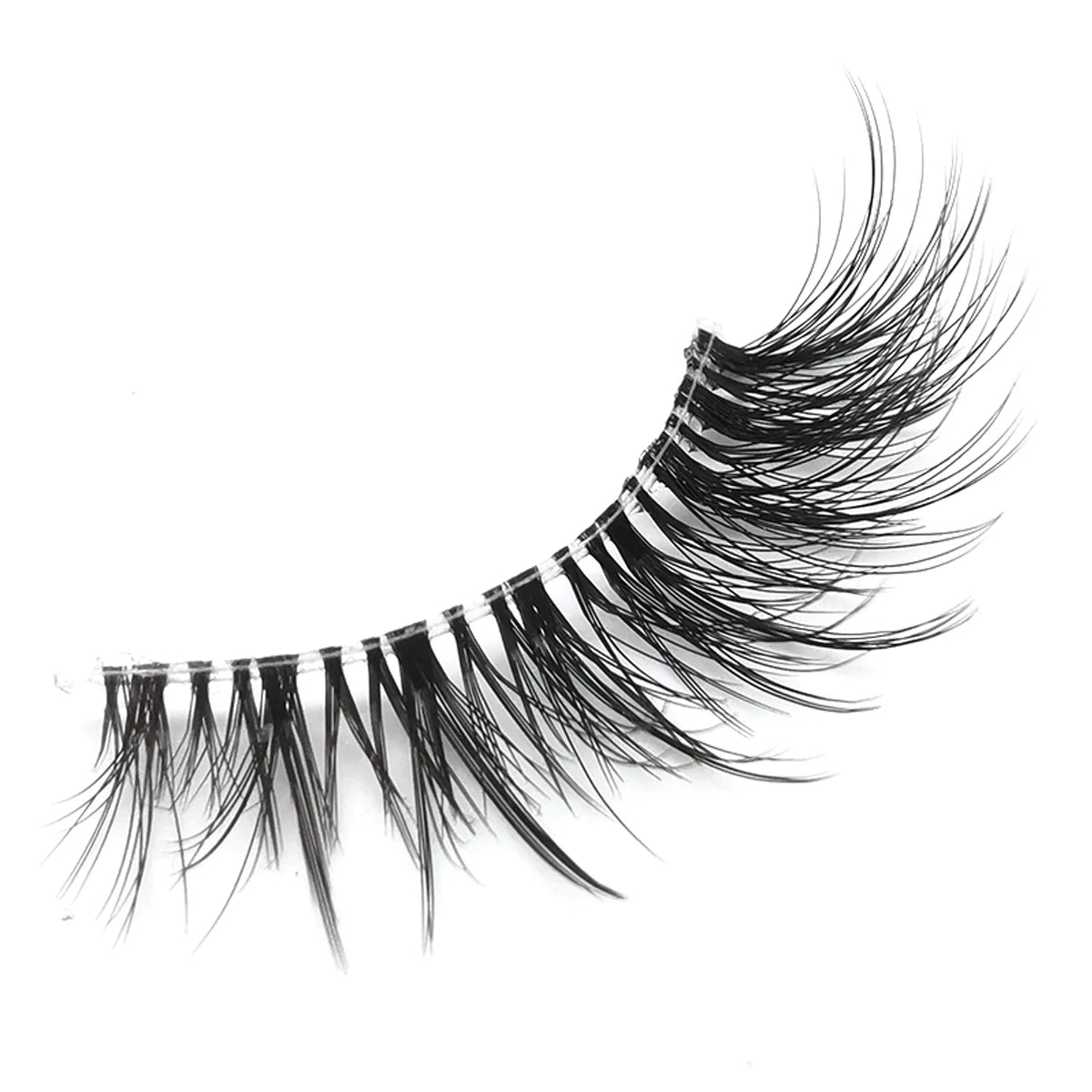 7 Pairs of Natural Look Cat Eye Eyelashes