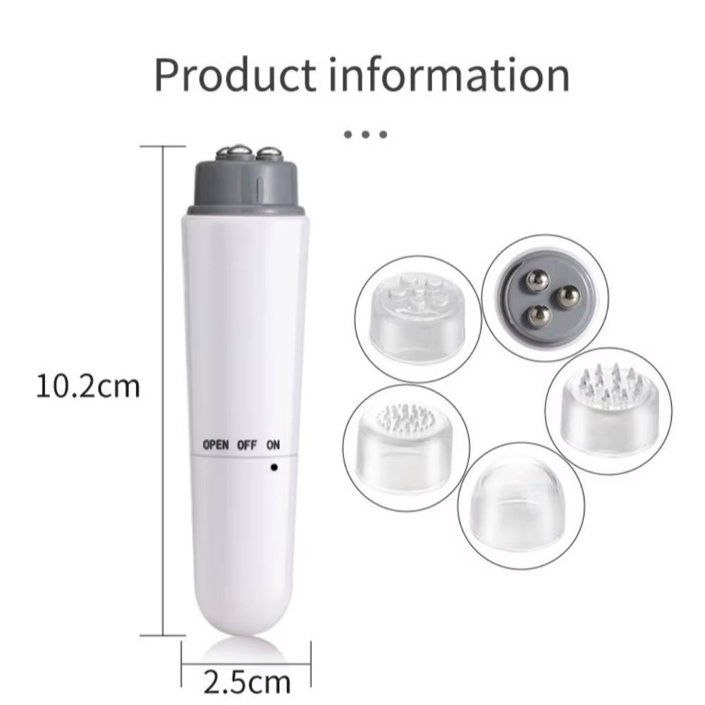 Household 4 in 1 Electric Facial Massager Micro Vibration ABS Eye Beauty Instruments Portable Mini Eye Massage